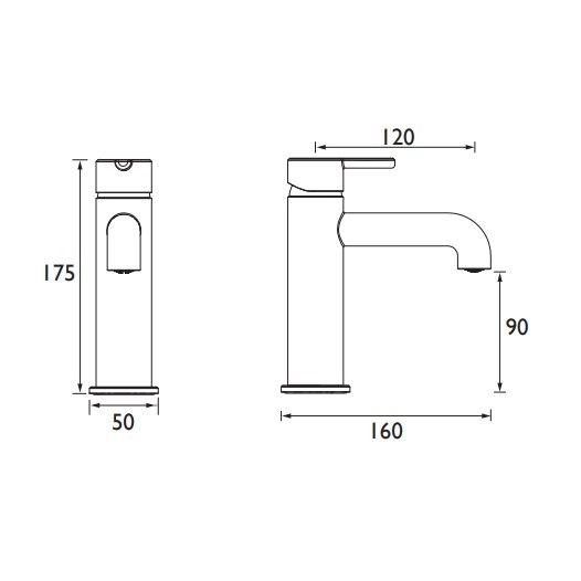 Bristan Altum Eco Start Basin Mixer Tap - Image 3