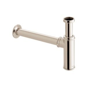 Vado Axbridge Round Bottle Trap - Nickel