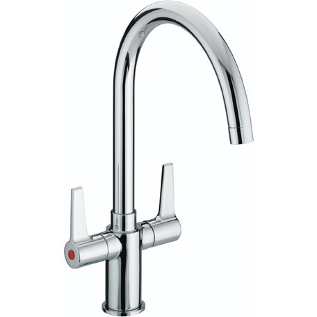 Bristan Design Utility Easyfit Lever Mono Kitchen Sink Mixer Tap - Chrome