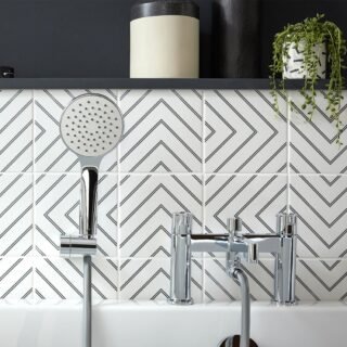 Vado Edit Bath Shower Mixer Tap - Chrome - Image 3