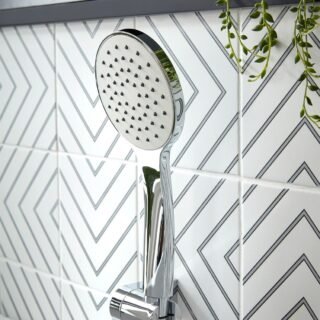 Vado Edit Bath Shower Mixer Tap - Chrome - Image 4