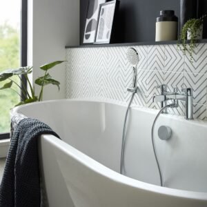 Vado Edit Bath Shower Mixer Tap - Chrome