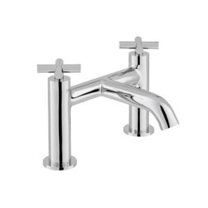 Vado Elements Deck Mounted Bath Filler - Chrome