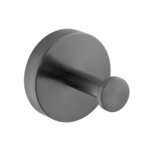 Vado Individual Spa Single Robe Hook - Brushed Gunmetal