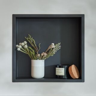 Vado Muse Recessed Wall Niche - 323mm Wide - Image 6