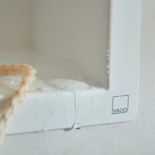 Vado Muse Recessed Wall Niche - 323mm Wide - Image 7