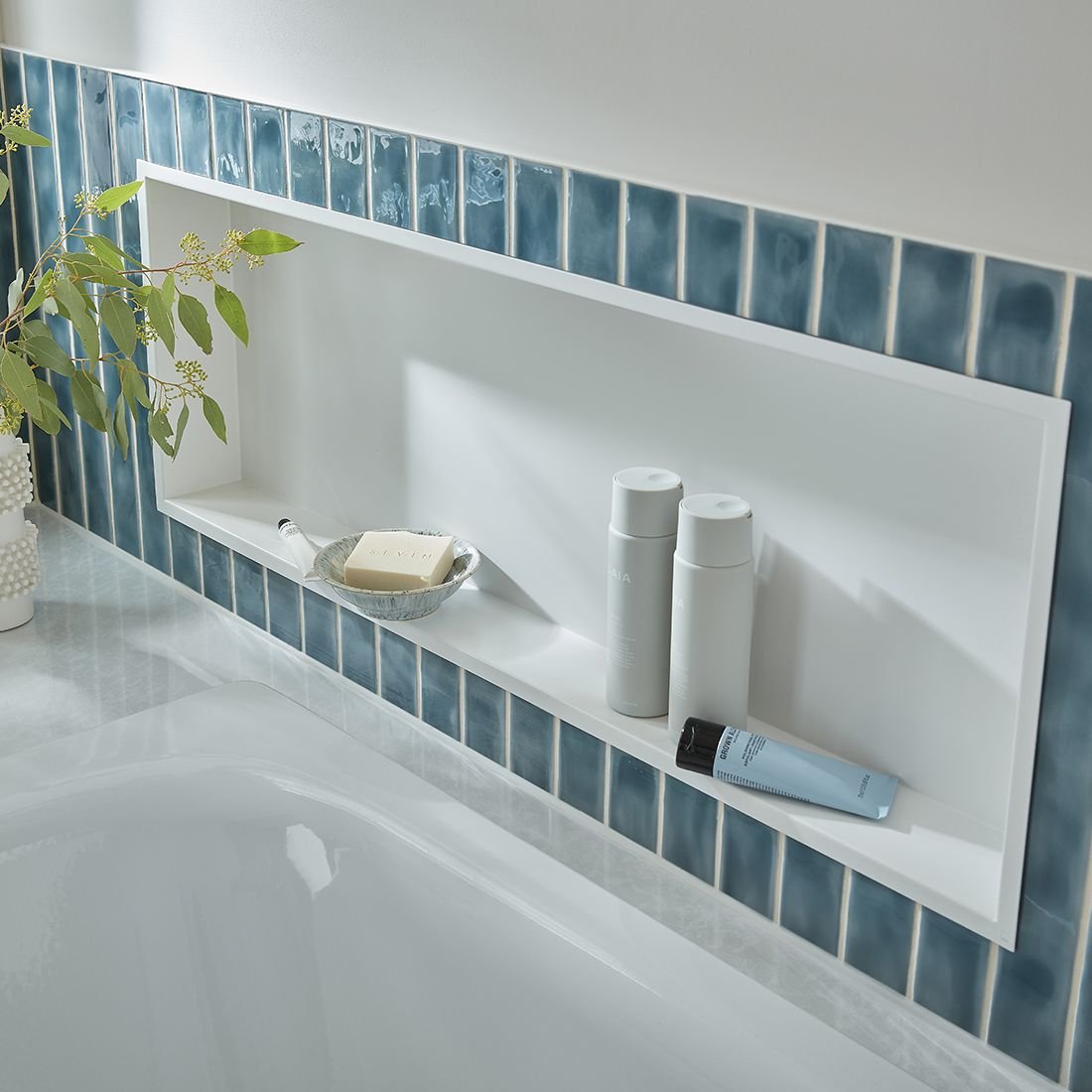 Vado Muse Recessed Wall Niche - 923mm Wide - Image 6