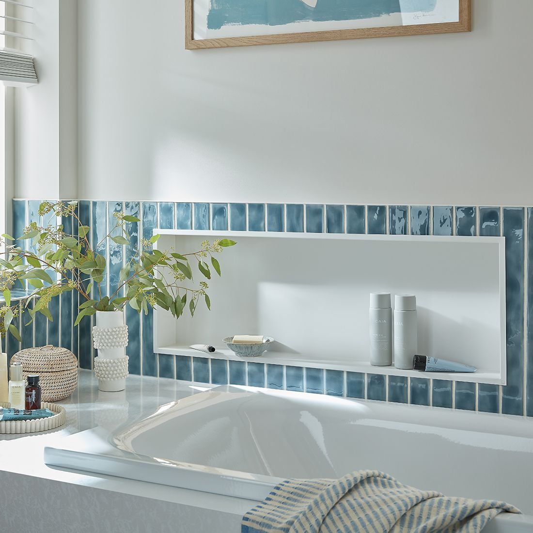 Vado Muse Recessed Wall Niche - 923mm Wide - Image 3