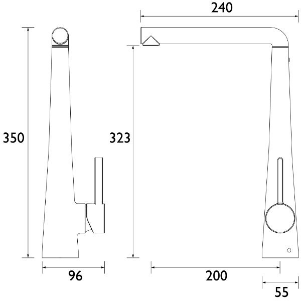 Bristan Pine Easyfit Kitchen Sink Mixer Tap - Image 3