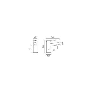 Vado Safari Mini Mono Basin Mixer Tap - Image 7