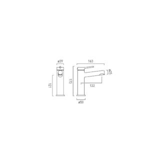 Vado Safari Mono Basin Mixer Tap - Image 8