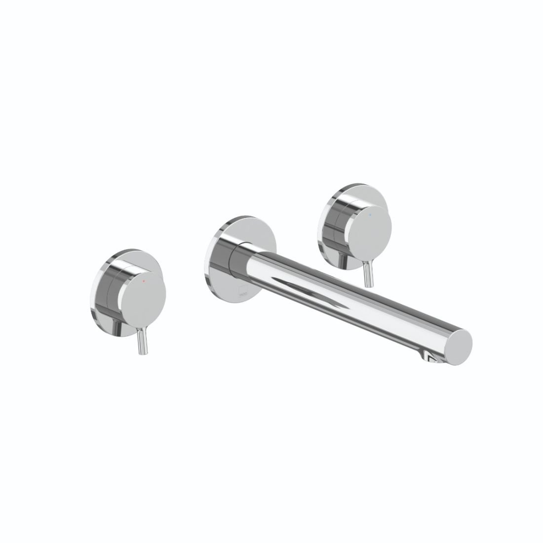 Vado Safari 3 Hole Wall Mounted Basin Mixer Tap