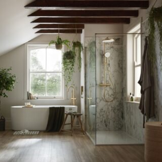 Vado Safari Freestanding Bath Shower Mixer Tap - Image 8