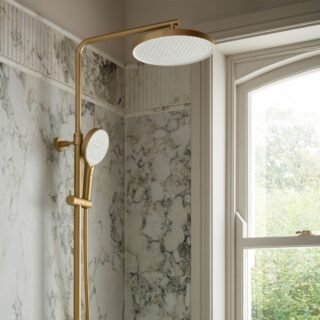 Vado Safari Wall Mounted 2 Outlet Exposed Thermostatic Shower Kit - Image 3