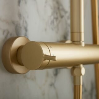 Vado Safari Wall Mounted 2 Outlet Exposed Thermostatic Shower Kit - Image 5