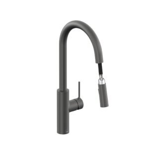 Vado Safari Deck Mounted Kitchen Mixer Tap With Swivel Spout - Image 4