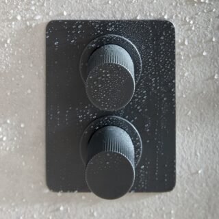 Vado Safari Knob 1 Outlet 2 Handle Thermostatic DX Concealed Shower Valve - Image 3