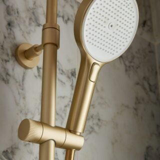 Vado Safari Knob Handle 2 Outlet Exposed Thermostatic Shower Kit - Image 3