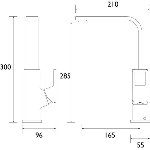 Bristan Spruce Easyfit Kitchen Sink Mixer Tap - Image 3
