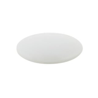 Booth & Co. Round Basin Waste Cover Cap - White - Image 2