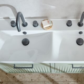 Vado Universal Basin Waste - Pewter - Image 3