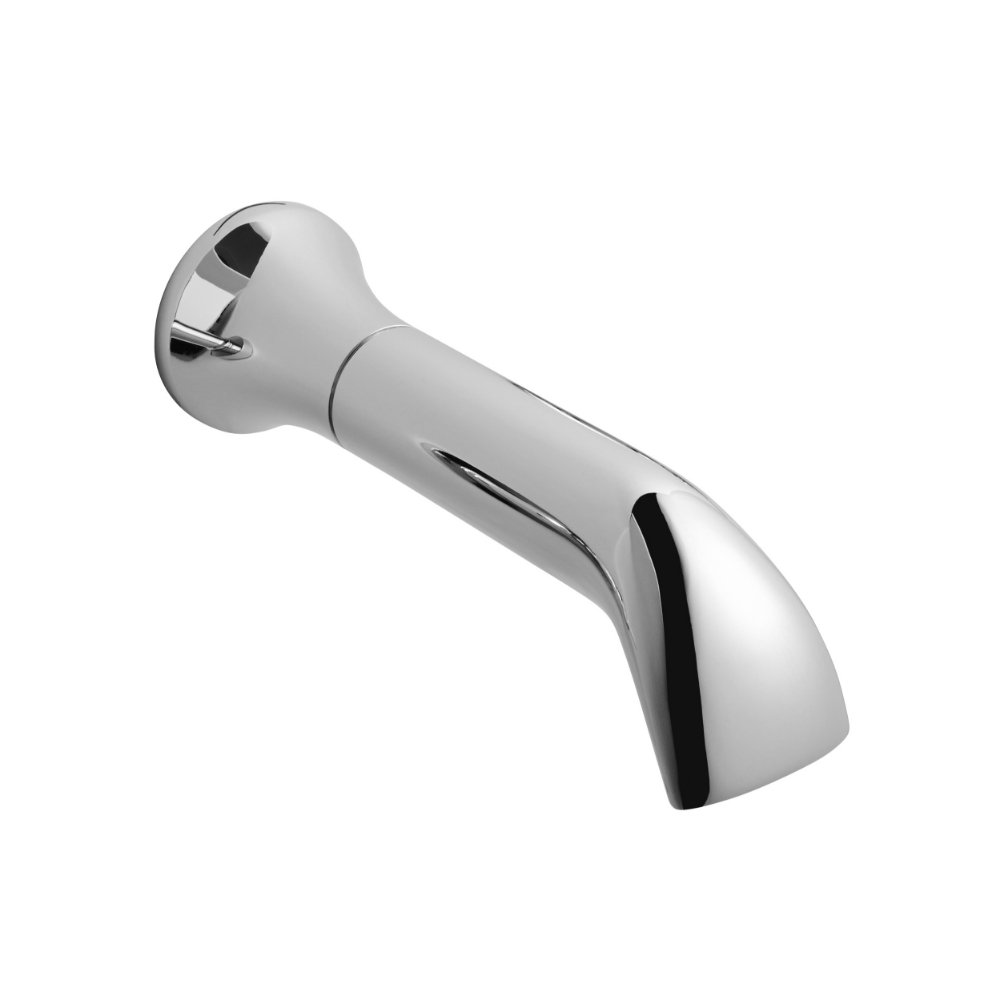 Hudson Reed Tec Lever Wall Mounted Bath Spout - Chrome