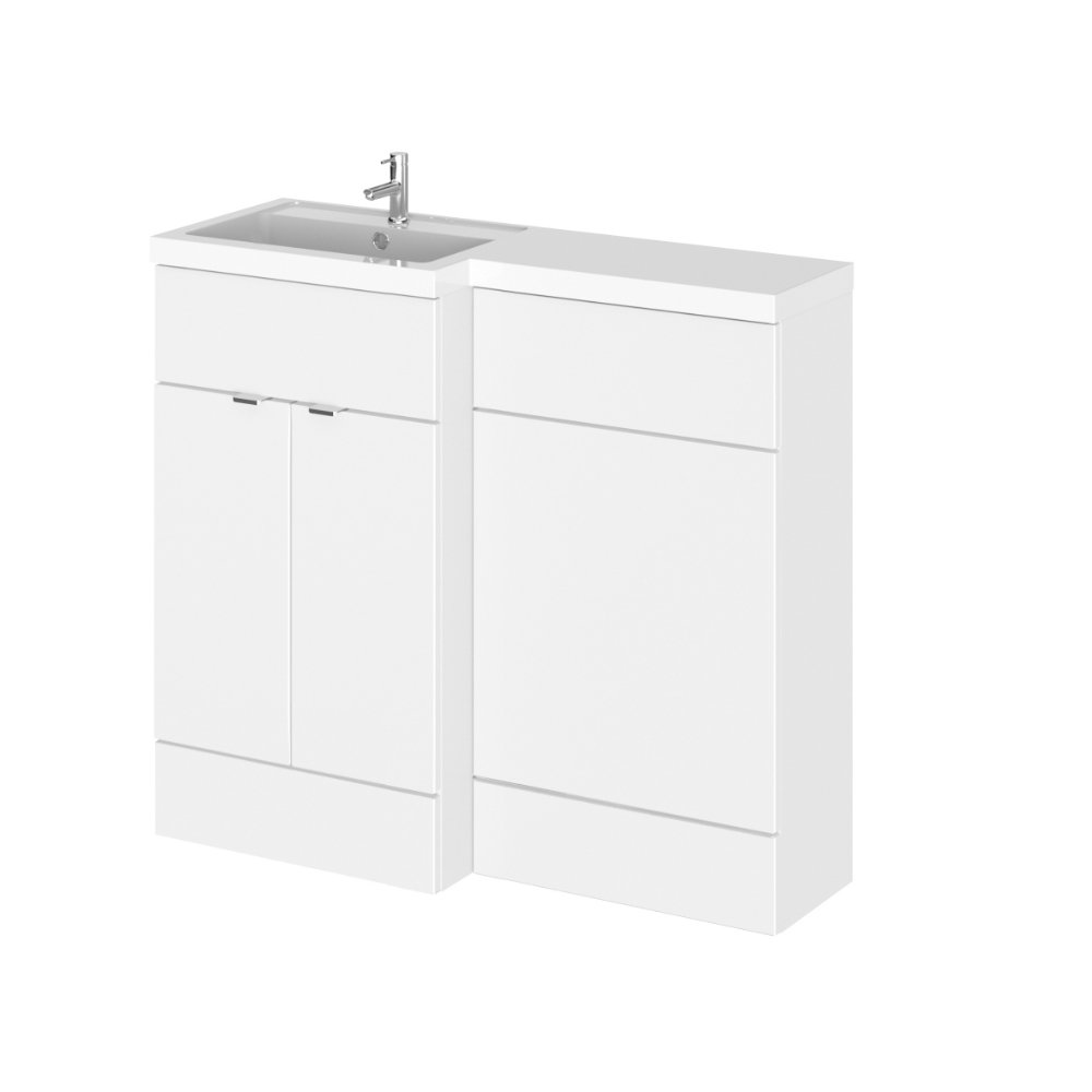 Hudson Reed Fusion Combination Bathroom Furniture Pack - 1000mm Wide