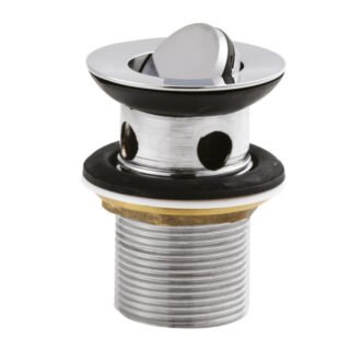 Hudson Reed Slotted Flip Top Basin Waste - Chrome - Image 2