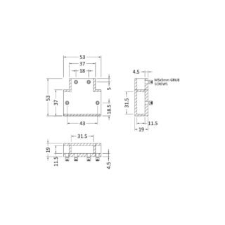 Hudson Reed T-Piece - Image 2