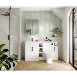 Hudson Reed D Shaped Furniture Handle - 192mm Centres - Image 3