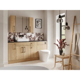 Hudson Reed D Shaped Furniture Handle - 192mm Centres - Image 2