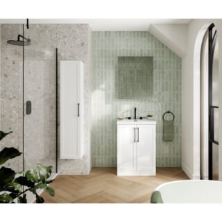 Hudson Reed Knurled Bar Furniture Handle - 160mm Centres - Image 3