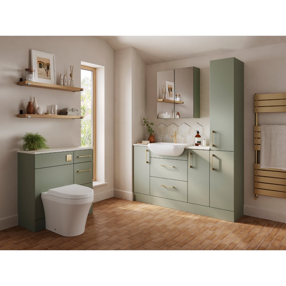 Hudson Reed D Shaped Furniture Handle - 160mm Centres - Image 5