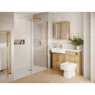 Hudson Reed Knurled Bar Furniture Handle - 160mm Centres - Image 7