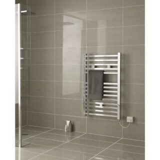 Hudson Reed Eton Electric Towel Rail - Chrome - Image 2