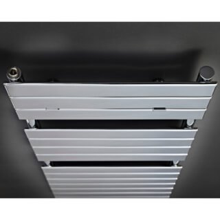 Hudson Reed Piazza Designer Heated Towel Rail - 1213mm x 500mm - Image 2