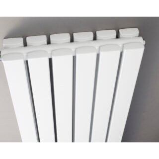 Hudson Reed Sloane Double Panel Vertical Designer Radiator - Anthracite - Image 5