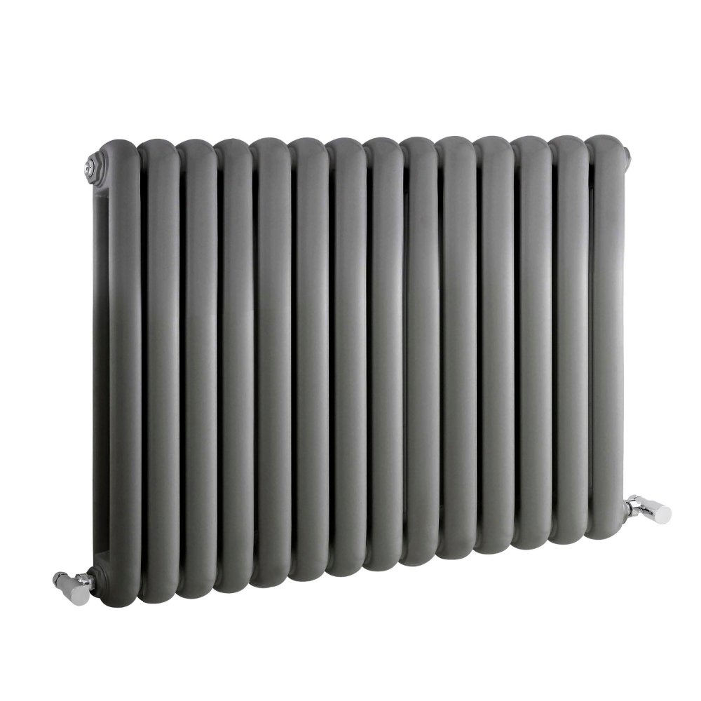 Hudson Reed Salvia Horizontal Designer Radiator - Anthracite