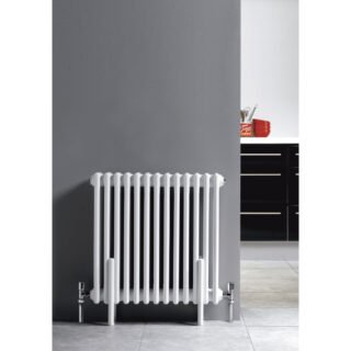 Hudson Reed Colosseum Radiator Legs - Gloss White - Image 2
