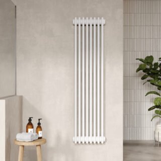 Hudson Reed Colosseum Traditional 3 Column Radiator - White - Image 7