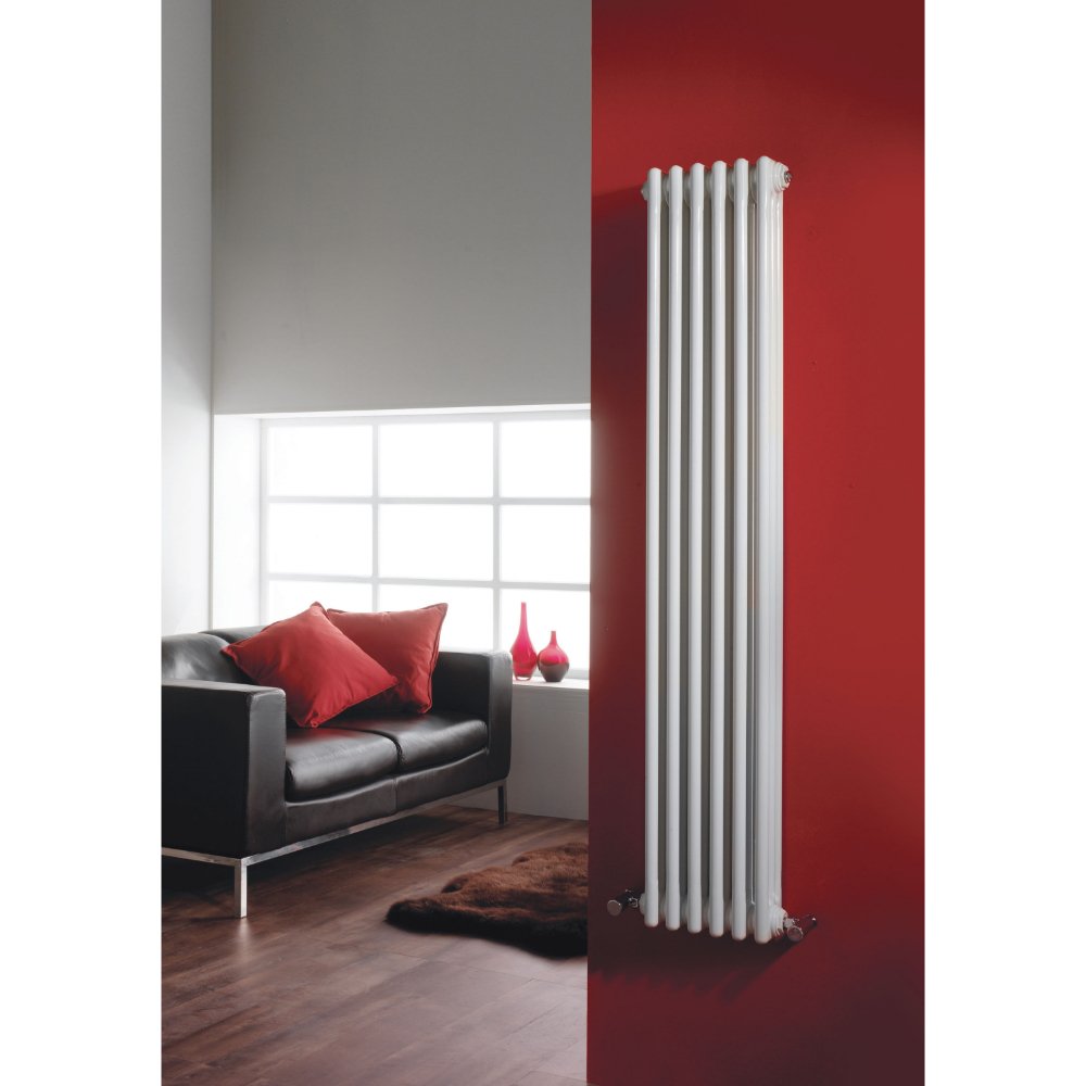 Hudson Reed Colosseum Traditional 3 Column Radiator - White - Image 8
