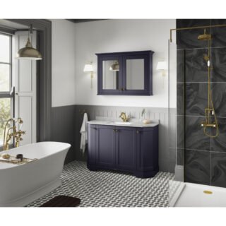 Hudson Reed Old London 4 Door Floorstanding Vanity Unit With Top Basin - Image 2