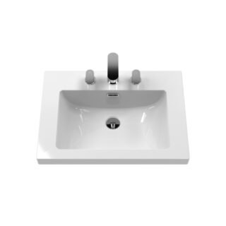 Hudson Reed Old London 2 Door Floorstanding Vanity Unit With Modern Fireclay Basin - 3 TH - 600mm Wide - Image 4