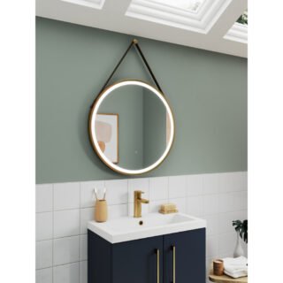 Hudson Reed Round Illuminated Mirror - Image 9