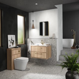 Hudson Reed Lille Back To Wall WC Unit - 550mm Wide - Image 3