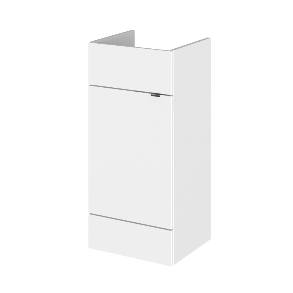 Hudson Reed Fusion 1 Door Fitted Floor Standing Vanity Unit - 400mm Wide