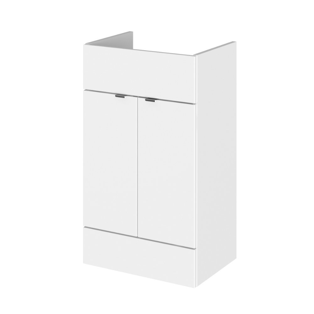Hudson Reed Fusion 2 Door Fitted Floor Standing Vanity Unit - 500mm Wide