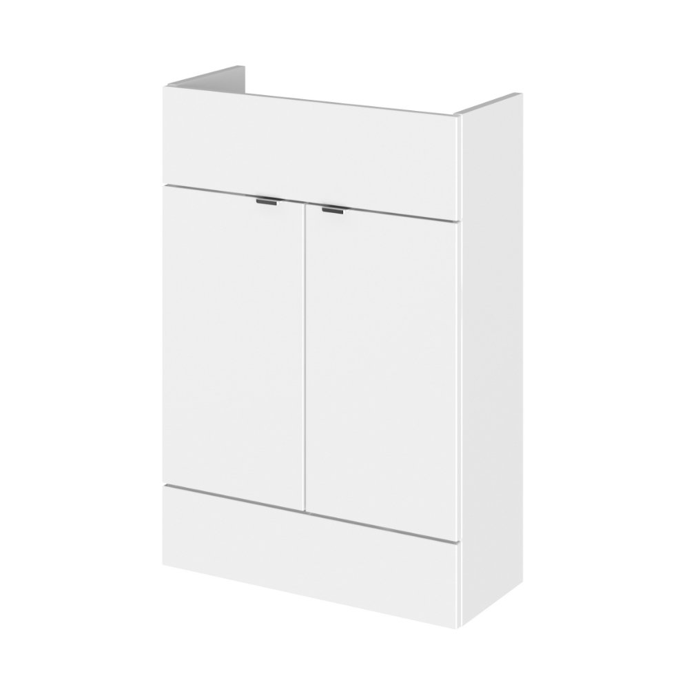 Hudson Reed Fusion Compact 1 Door Fitted Floor Standing Vanity Unit - 600mm Wide