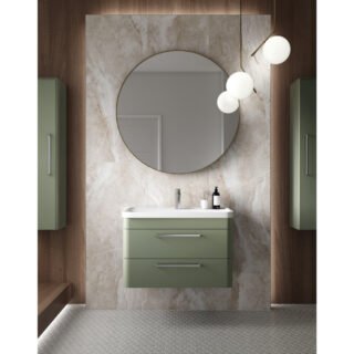 Hudson Reed Solar 2 Drawer Wall Hung Vanity Unit With Polymarble Basin - Image 17
