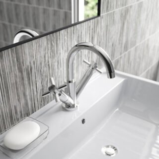 Hudson Reed Tec Crosshead Cloakroom Mono Basin Mixer Tap - Image 2